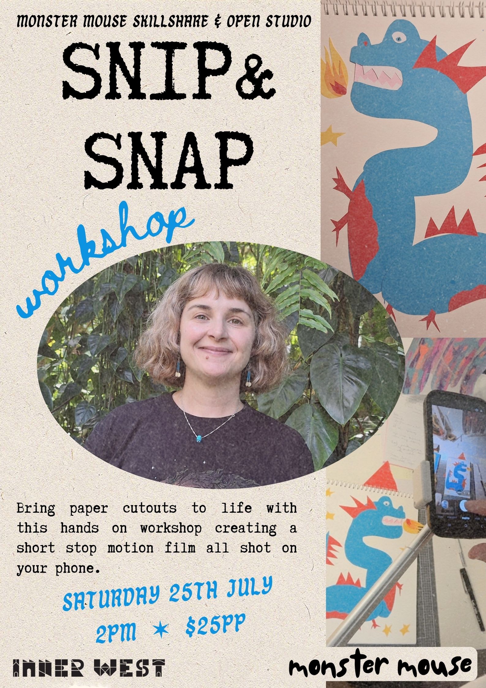 Stop Motion Workshop at Monster Mouse Marrickville