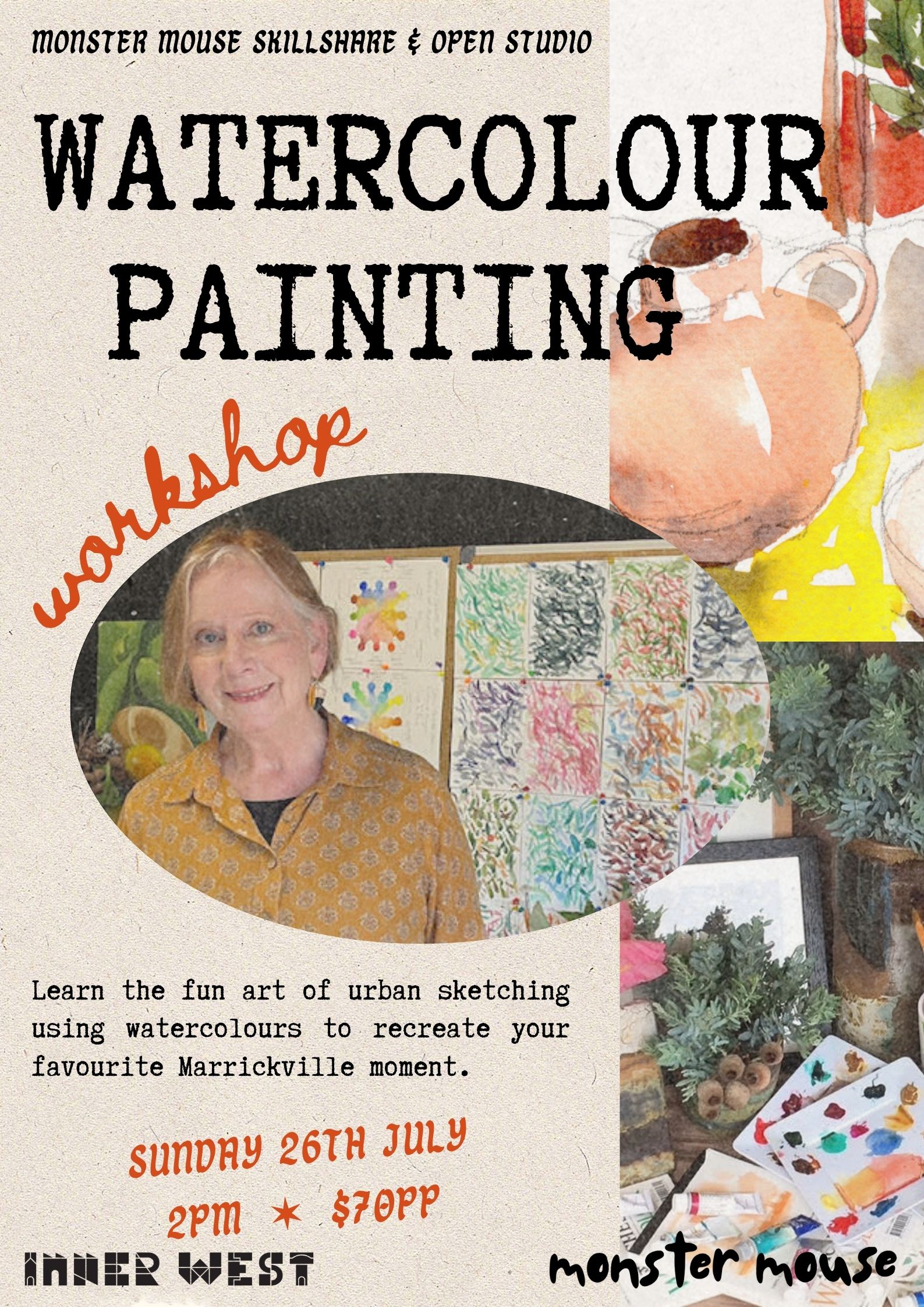 Pamela Horsnell Workshop at Monster Mouse Marrickville